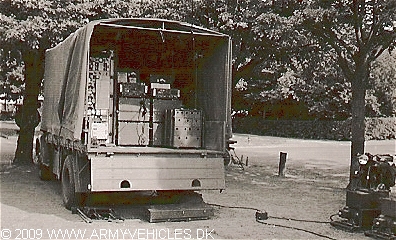 Bedford OLB, 4 x 2, 12V (Rear view, left side)