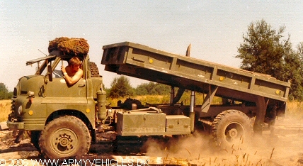 Bedford RLG, 4 x 4, 12 V (Side view, left side)