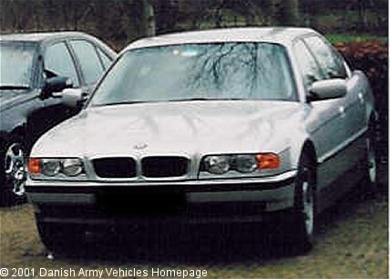 BMW 730 I, 4 x 2, 12V (Front view, left side)