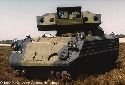 Elevated TOW system (ETS) mounted on M113 APC