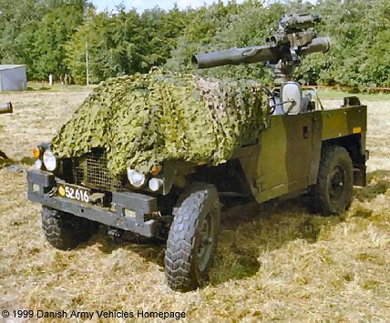 Landrover 88 half ton 4 x 4 24 V Front view