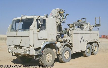 Magirus MP410E42W, 8 x 8, 24V, D (Front view, left side)