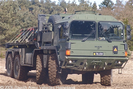 MAN SX undergoing tests af Aalborg Barracks