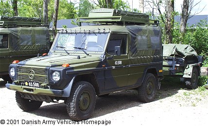 Mercedes 290 GD/28, 4 x 4, 24V (front view, left side)