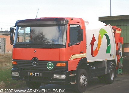 Mercedes LKN L13, 4 x 2, 24V, D (Front view, left side)