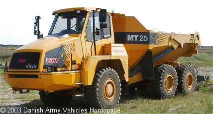 MOXY MT 25, 6 x 6, 12V, D (Front view, left side)