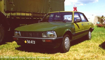 Peugeot 505 GR, 4 x 2, 12V (Front view, left side)