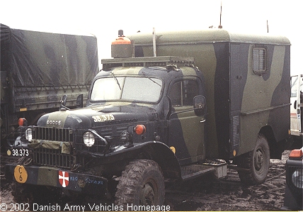 Dodge W300M, 4 x 4, 24 V (Front view, left side)