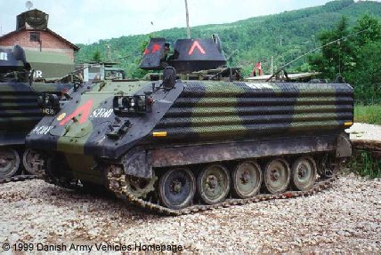 M113A1 with Add-On-Armour (Front view, left side)
