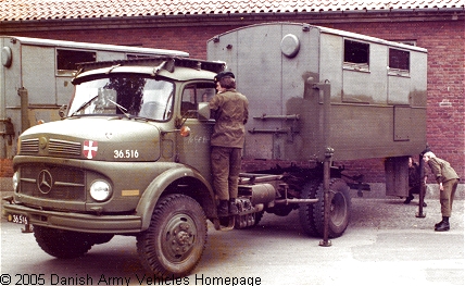 Mercedes LA911, 4 x 4, 24V (Front view, left side)