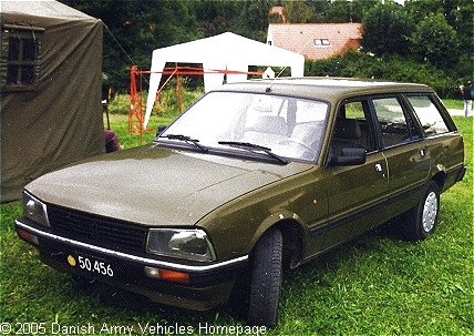 Peugeot 505 Break, 4 x 2, 12V (Front view, left side)