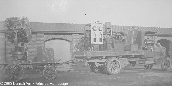 Scania 3.5 ton truck 1920 (Side view, right side)